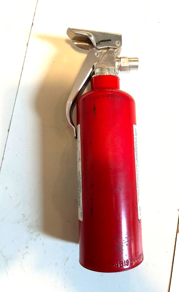 EMPTY 1987 AMEREX MODEL 344 FIRE EXTINGUISHER 1.25 LB RECHARGEABLE