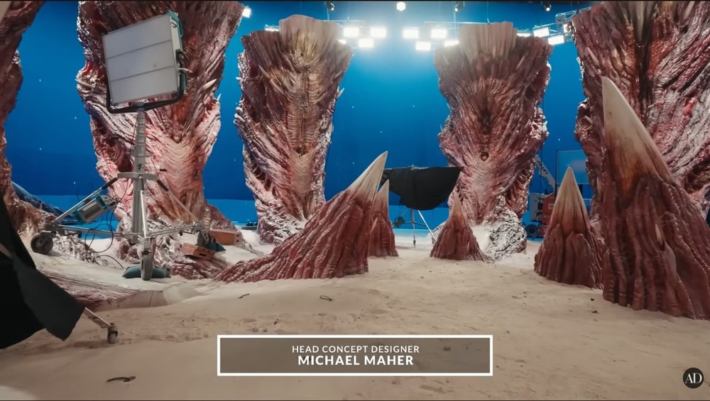 Stranger Things S5 Production Used Upside Down Vecna Cavern set (Original Prop)