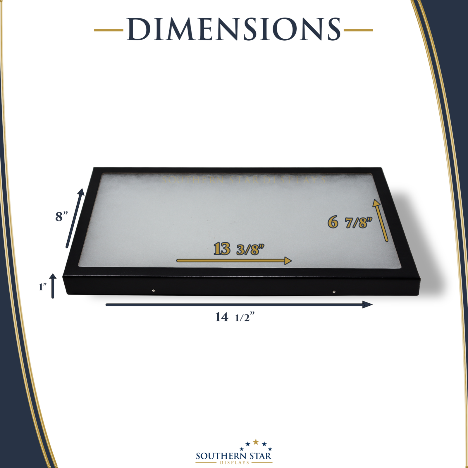 12 Pack of 8 x 14 x 1 Riker Display Cases Boxes for Collectibles Jewelry & More