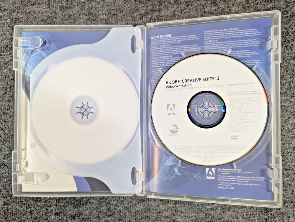Adobe Photoshop CS3 For Macintosh With Serial Number Key - EUC