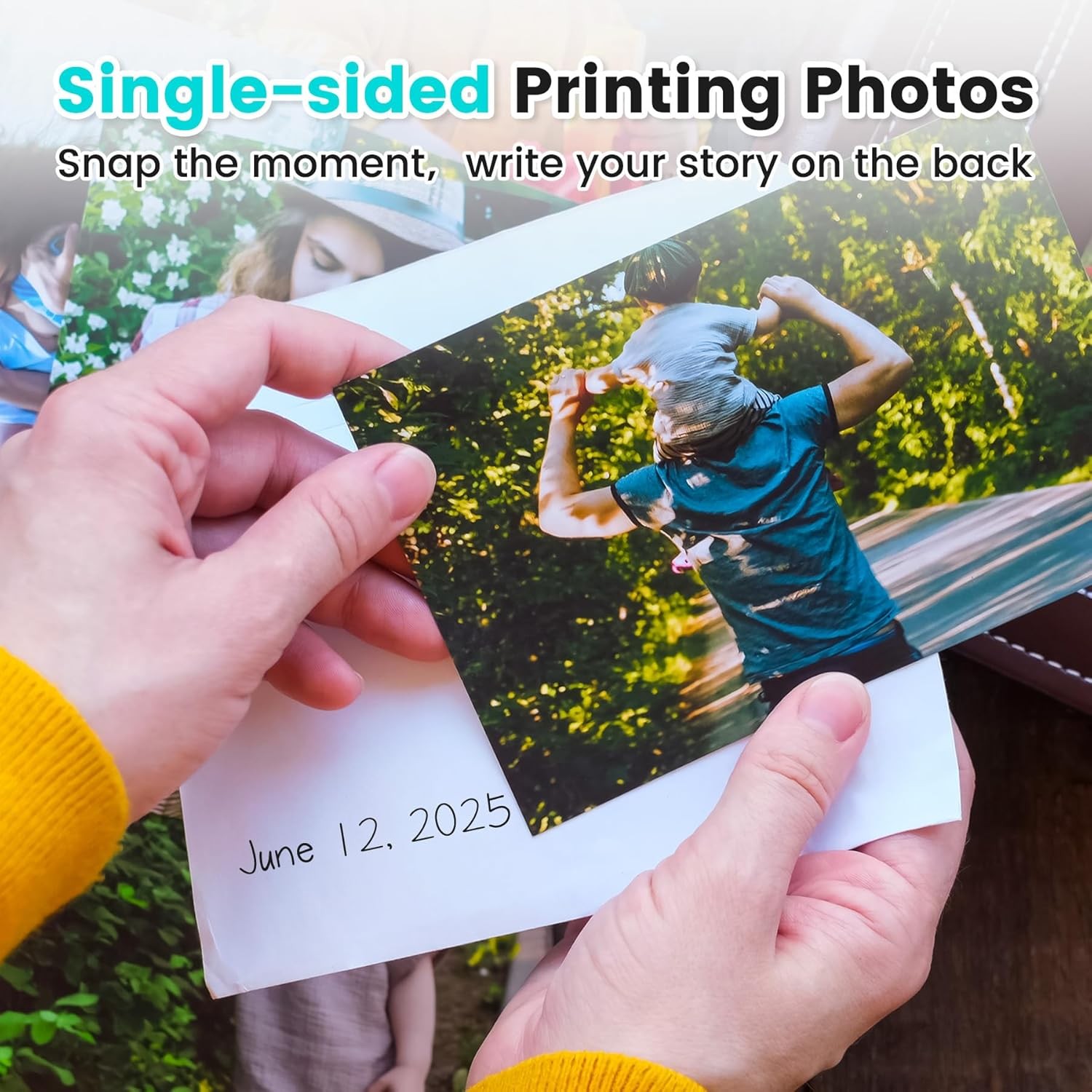 For Liene Amber M100/M200/M110M210 4x6" Photo Printer 80 Sheets 4x6-inch Inches