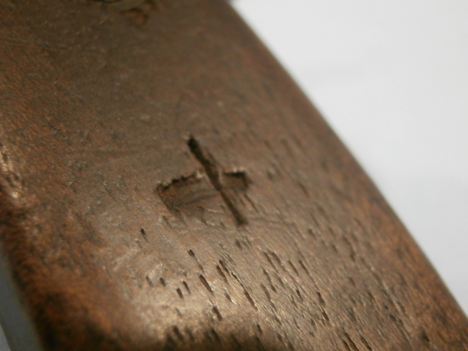 WWI BELGIAN FIGHTING KNIFE PLUS WWI BELGIAN TRAINER SET OF TWO RARE!