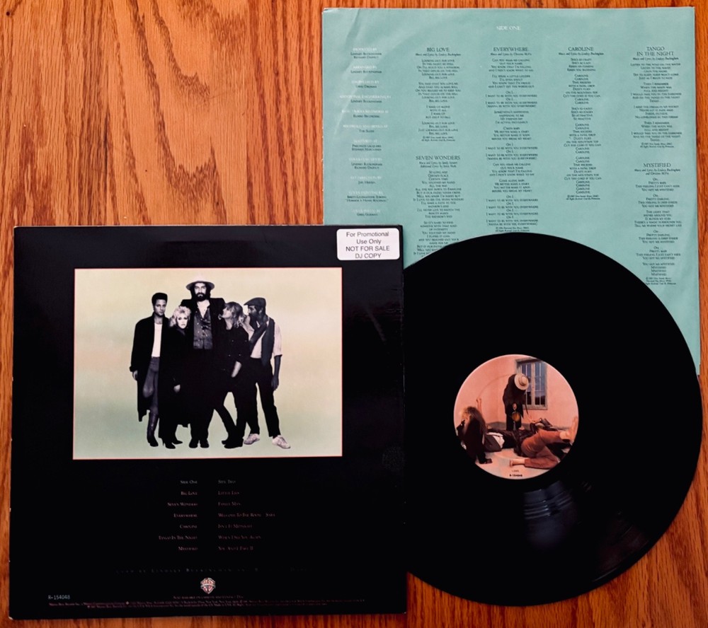 STEVIE NICKS Signed FLEETWOOD MAC - TANGO IN THE NIGHT Promo/DJ Album