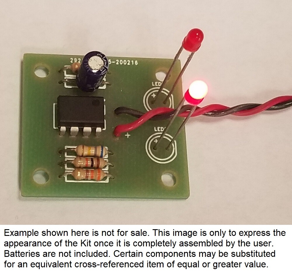 Dual LED Flasher Kit
