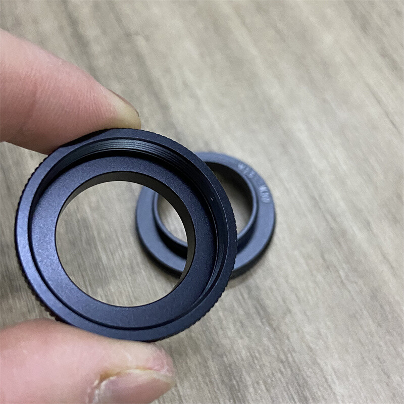 2PC M25 to M30 Microscope Objective Lens Adapter Ring for Nikon Leica Microscope