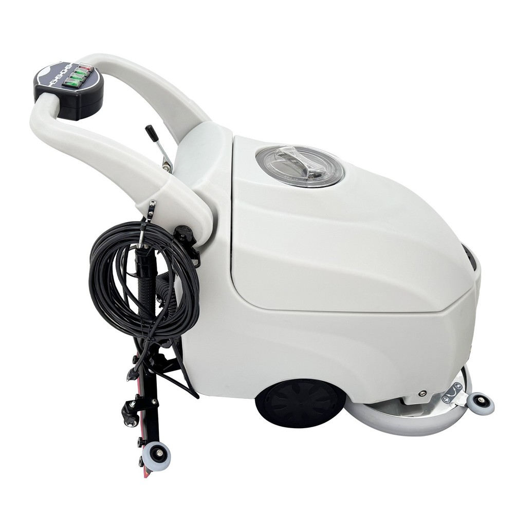 110V Commercial Auto Floor Scrubber Floor Cleaning Brushing Drying Machine