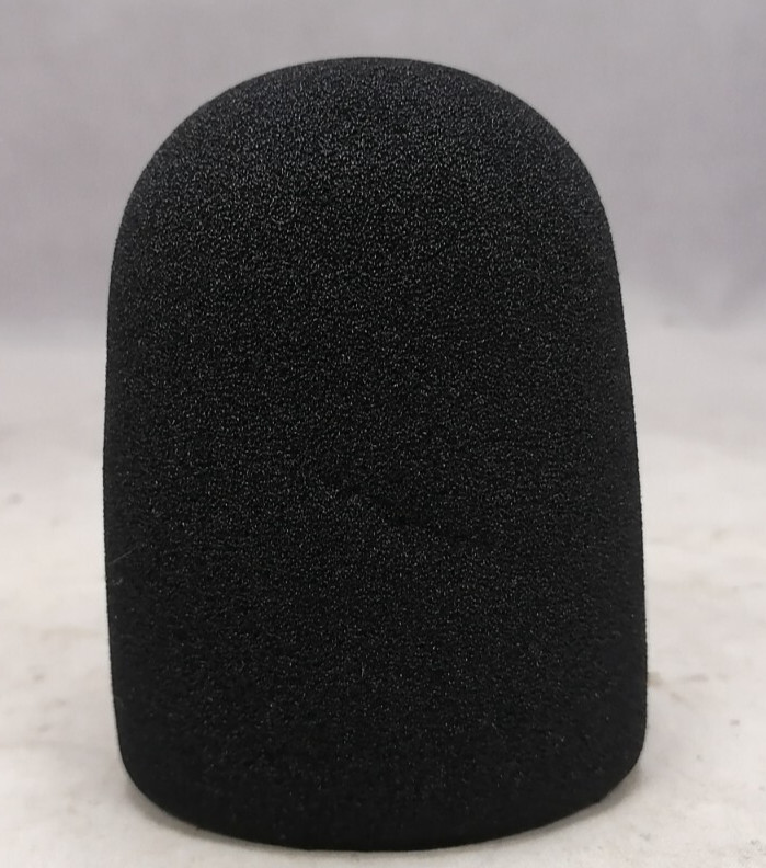 Microphone Windscreen Black Foam Cover *Compatibility Below*