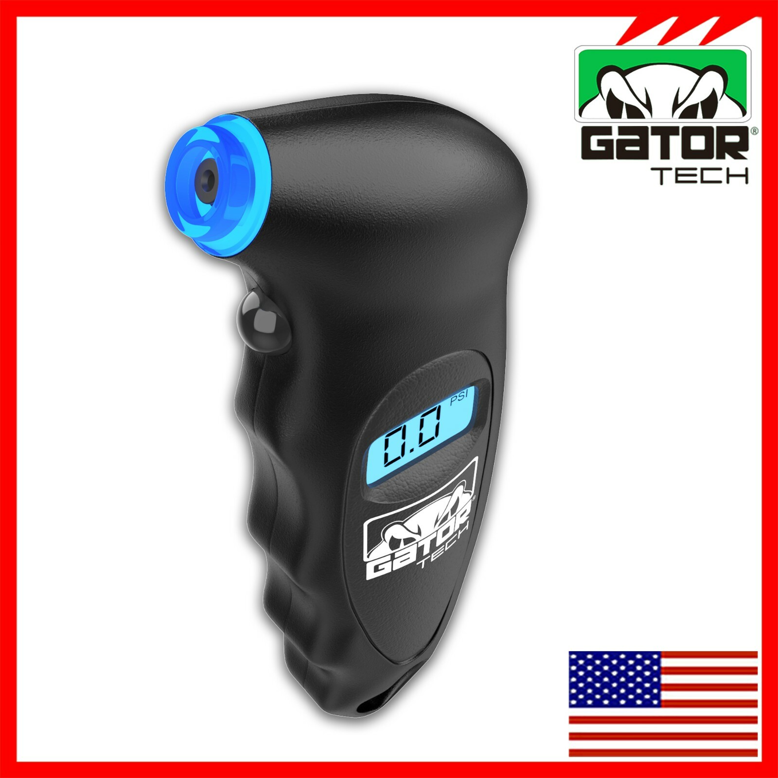 Digital Tire Air Pressure Gauge Meter Tester Bike Car Truck LCD Display 150 PSI