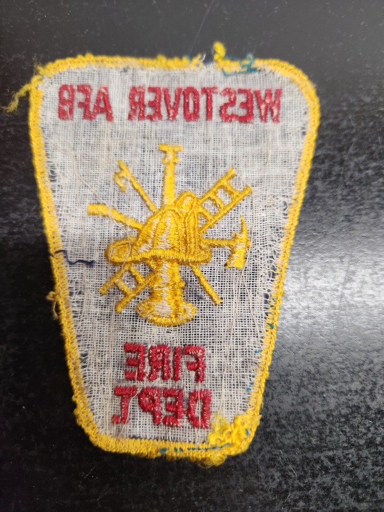 Vintage Westover AFB Fire Department Patch