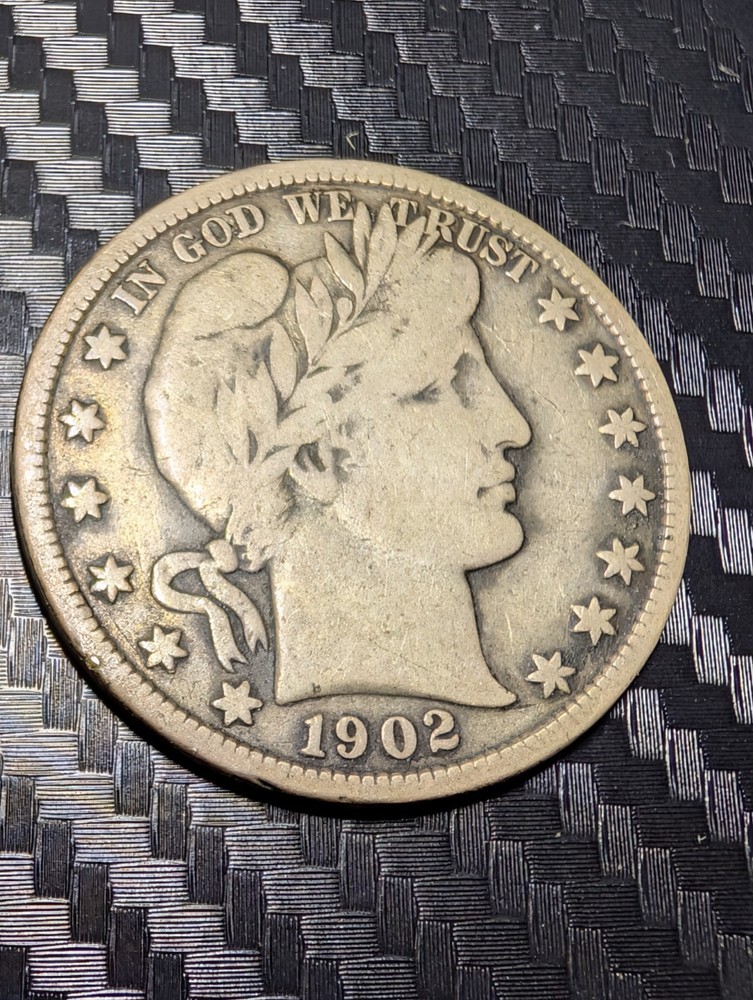 1902 Barber Half Dollar