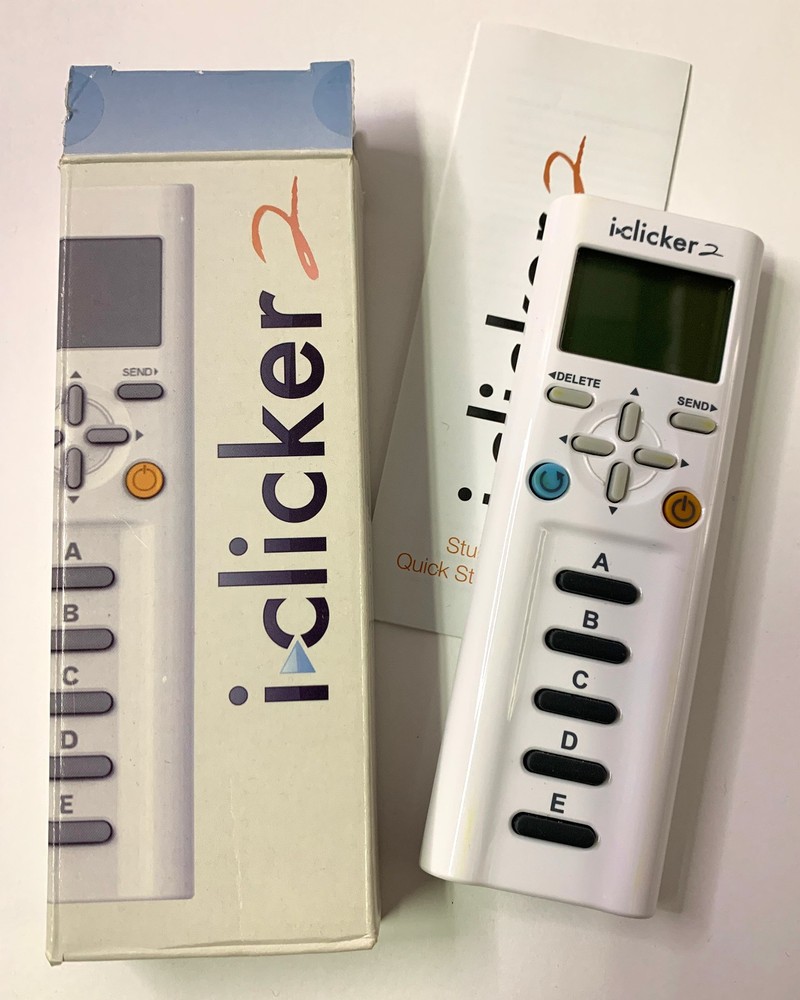 iClicker 2 Student Classroom Response System Remote Control