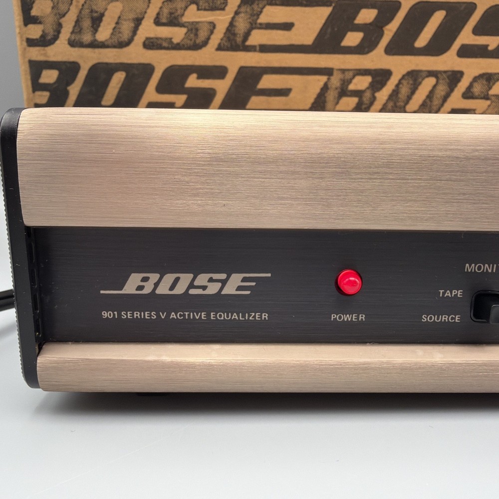 Bose 901 Series V Active EQUALIZER w/ Original Box • EXCELLENT Cond. • Powers On