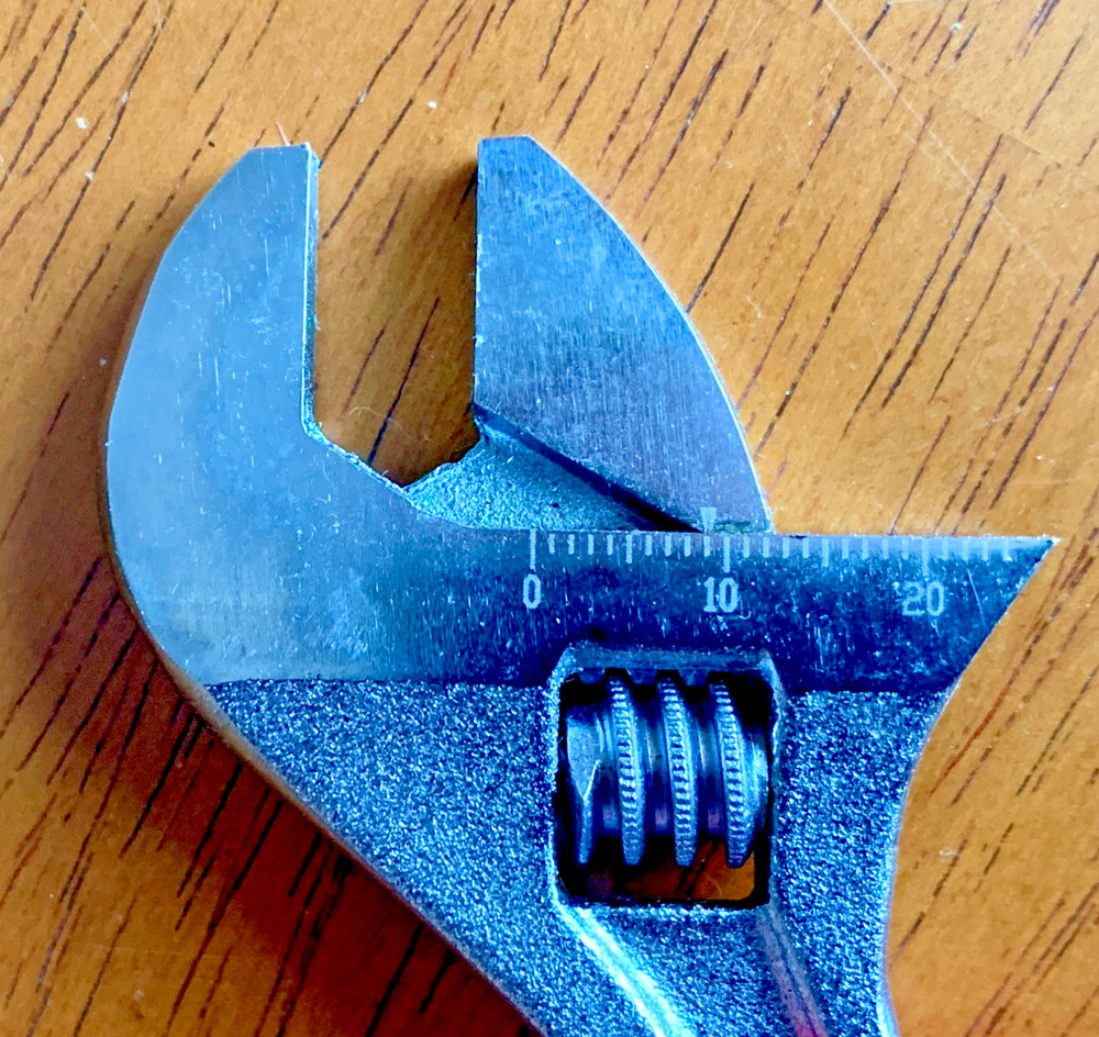 Crescent 6" Adjustable Wrench Plastic-dipped handle Cushion Grip