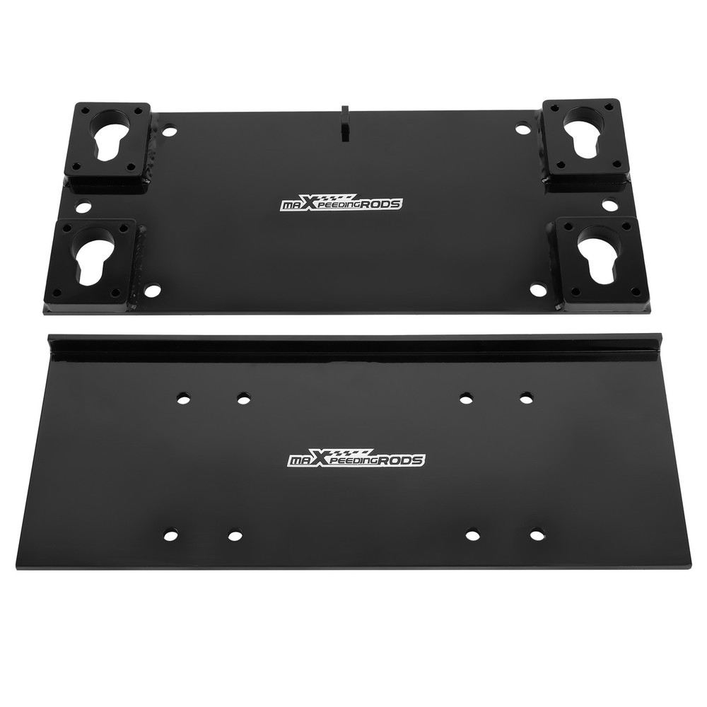 Winch Mounting Bracket For Trailer Floor structural steel cross bars