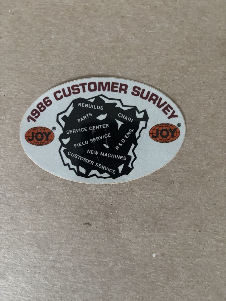 Joy Mining Stickers 2026 Bk