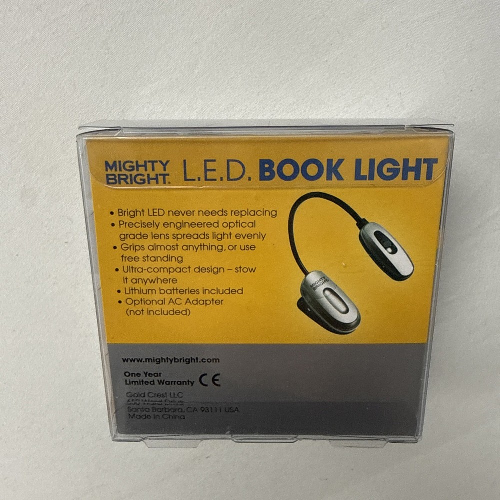 Mighty Bright Reading Book Light LED Light Miniflex
