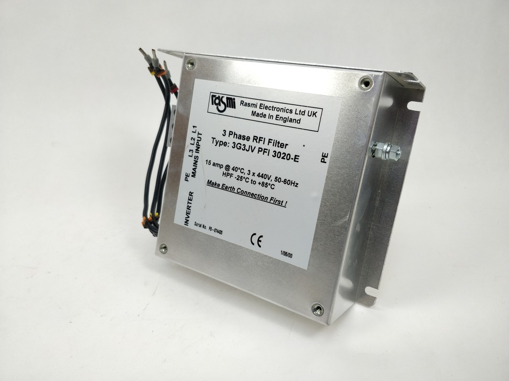 Rasmi Electronics Ltd 3G3JV PFI 3020-E 3-Phase RFI Filter