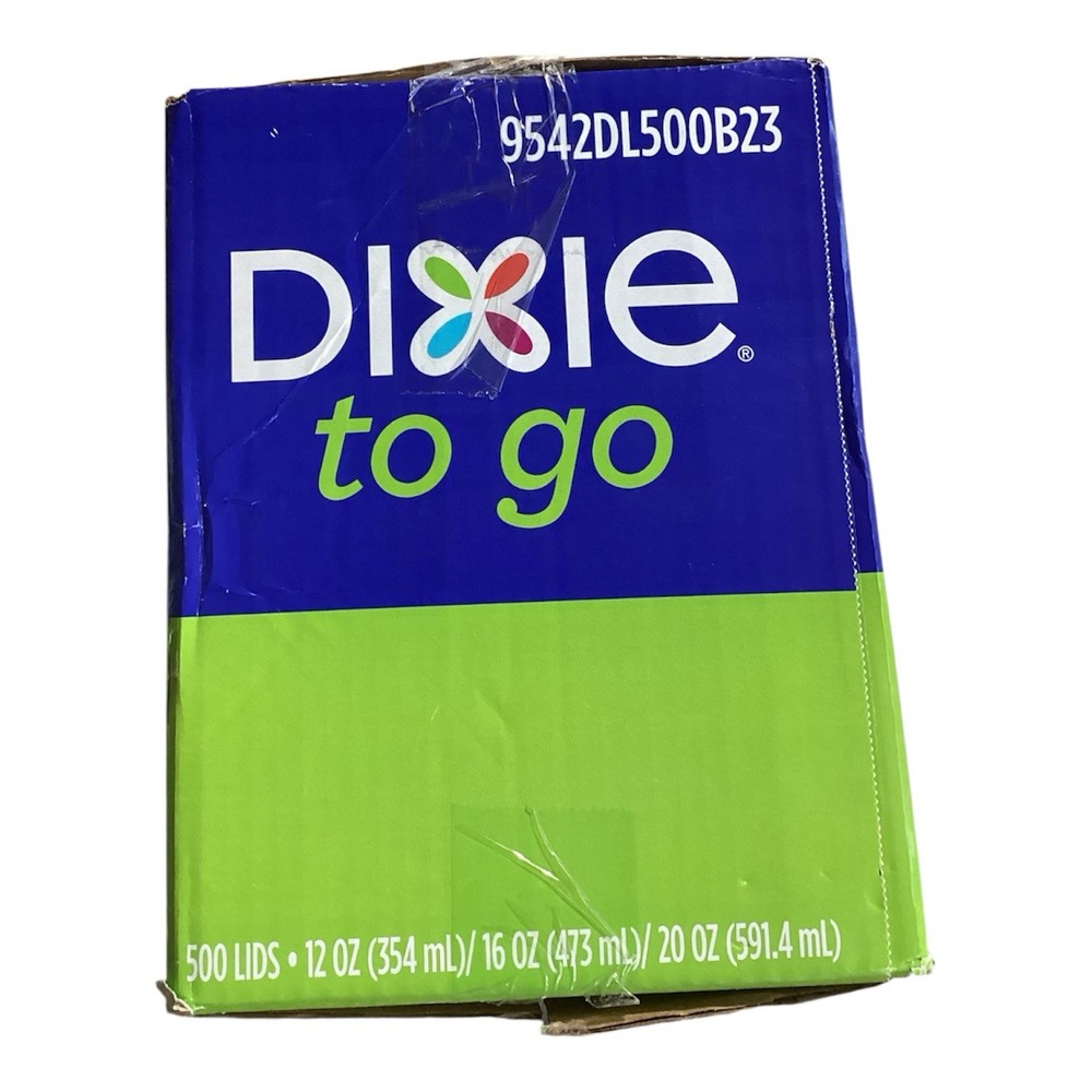 Dixie To-Go Hot Cup Lids 500-Count