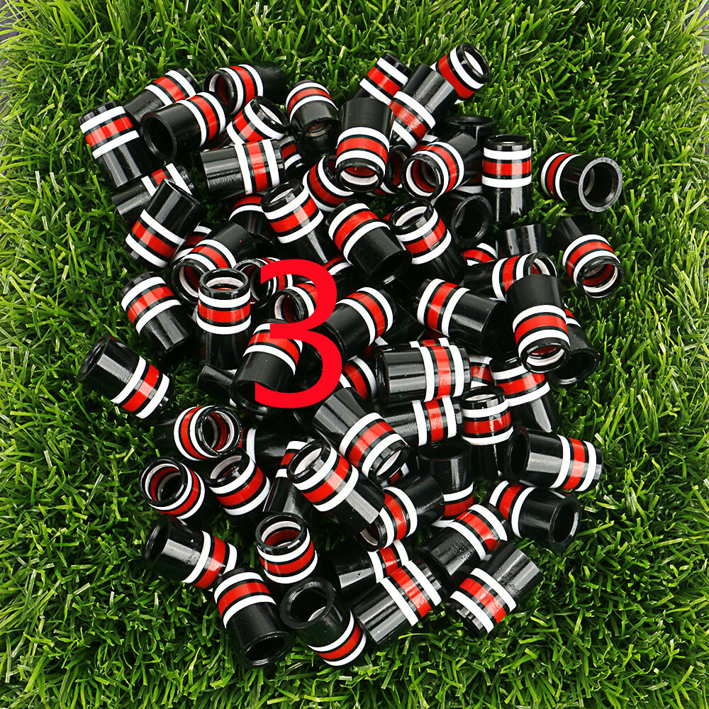 12pcs Size .370 High Quality Custom Golf Ferrules Colorful For Iron Wedge Shaft