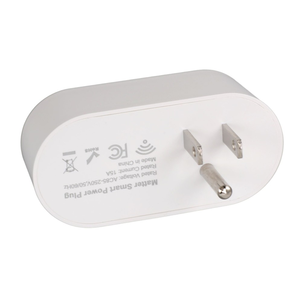 For Matter Smart Socket Mini 15A For Matter WiFi Smart Plug US Plug AC US