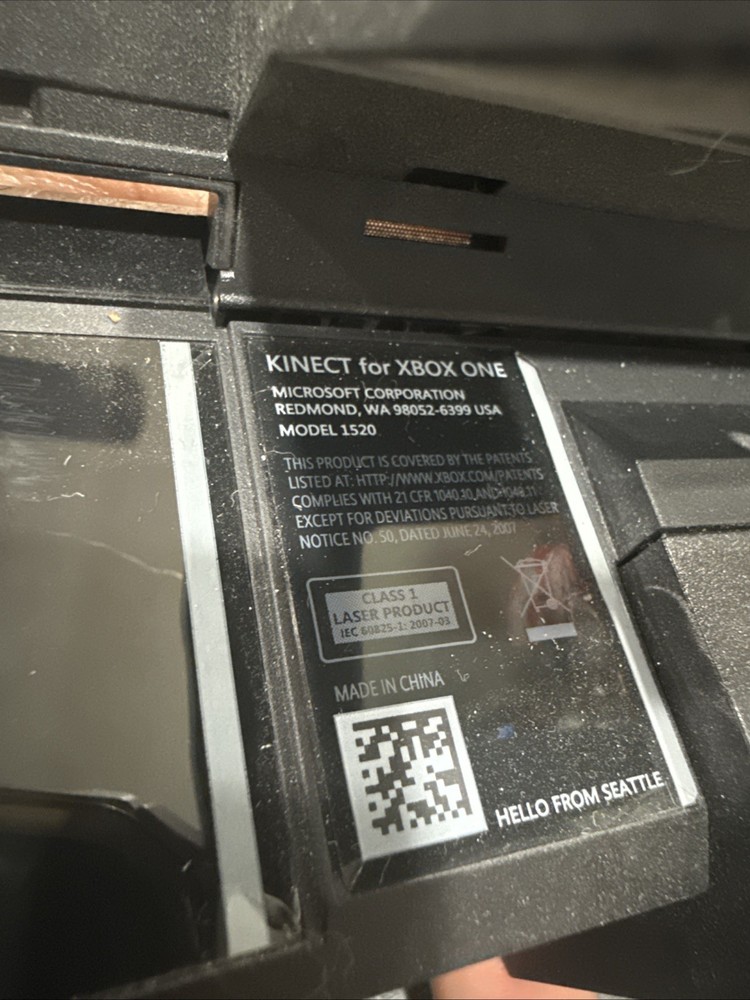 🔥Microsoft 1530 Xbox One Kinect Motion Sensor Black OEM GREAT CONDITION GET IT