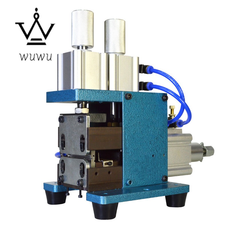3F Pneumatic Stripping Twisting Machine Vertical Core Wire Stripping Machine