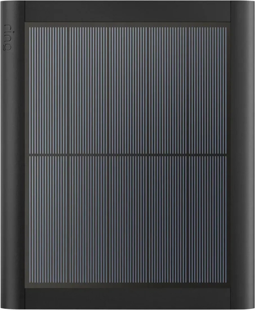Ring Spotlight Cam Plus Wireless Battery Security Camera with Solar Panel Black