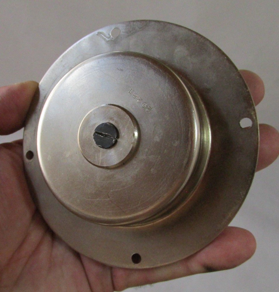 VINTAGE NAUTICAL DASHBOARD CHRONOMETER? CLOCK, RUN SOMETIME ,USED, FOR RESTORE