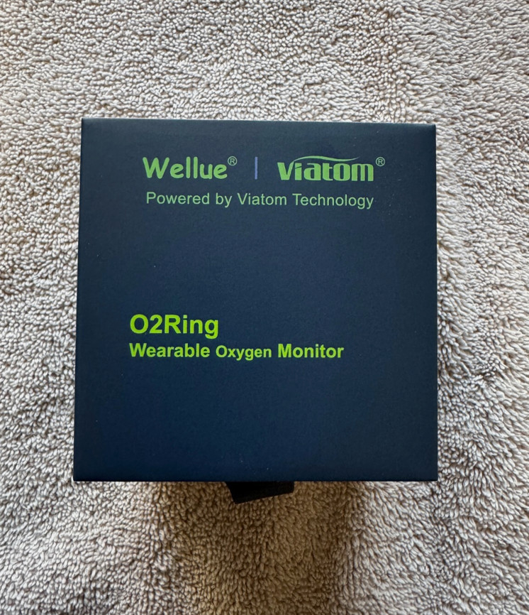 Wellue O2 Ring Rechargeable Wearable 0xygen Monitor Ring & Heart Rate Tracking