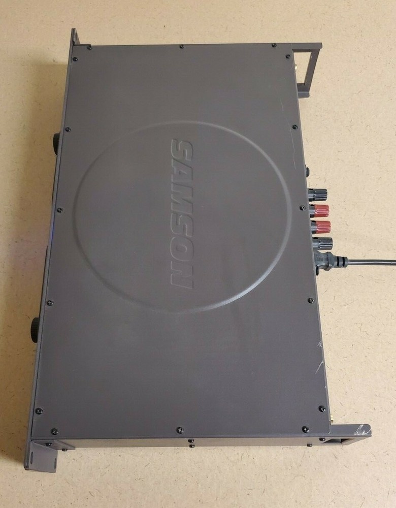 Samson Tech Servo 200 Power Amplifier 2-Channel Relay-controlled Power-on 200W