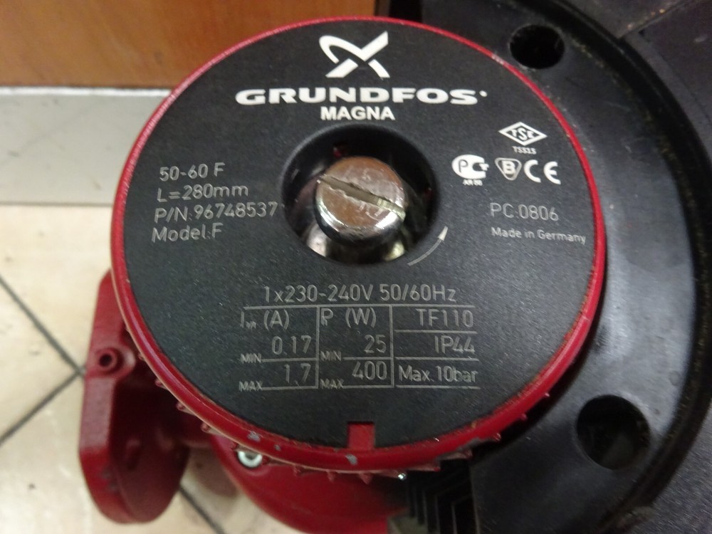 Grundfos MAGNA 50-60F circulator