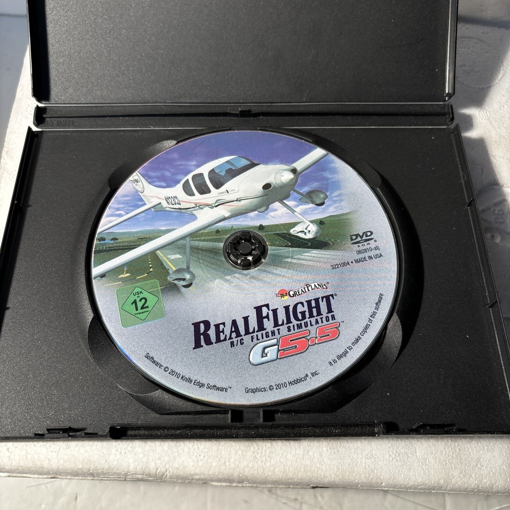 Real Flight Remote RC Flight Simulator G5.5 w InterLink Elite Controller