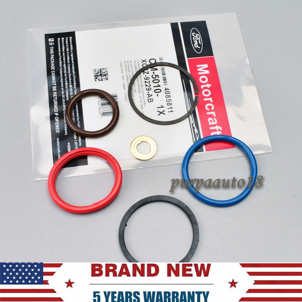 8 Pack OEM Injector O-Ring Kit For 7.3 Power Stroke Ford CM5010 XC3Z9229AB USA
