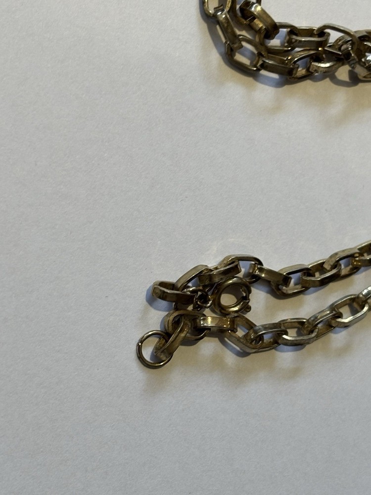 Gold Plated Half Hunter Pocket Watch & Chain.