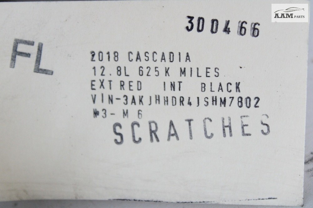 2018-2024 FREIGHTLINER CASCADIA FRONT LEFT SIDE SLEEPER BUNK PANEL OEM