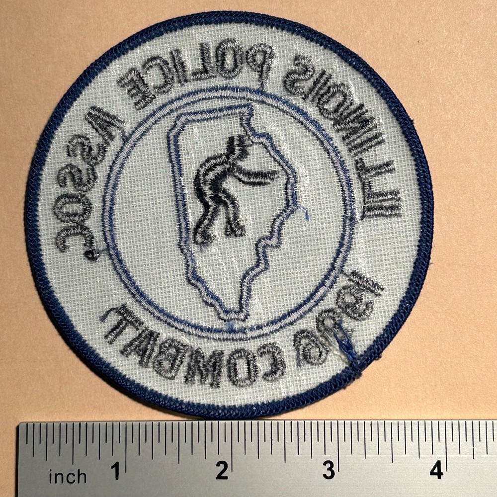 Illinois Police Association 1996 Combat patch