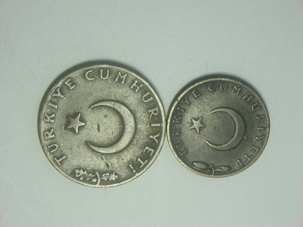 Turkey 5 & 10 Kurus - 1960 - 1963