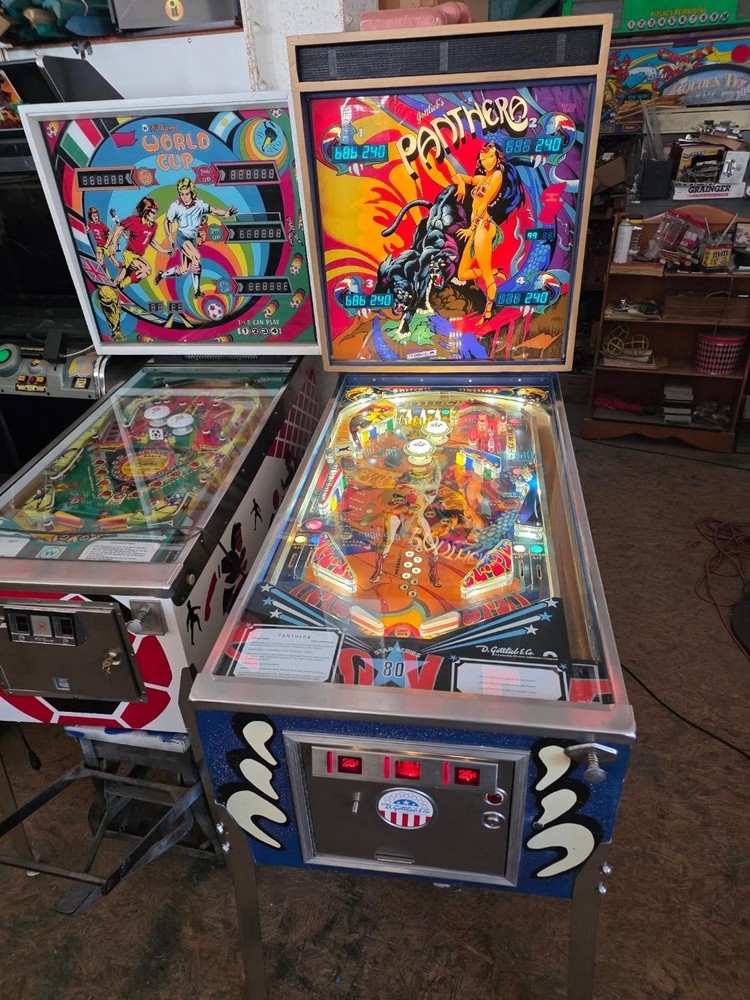 PANTHERA PIN BALL MACHINE-USED