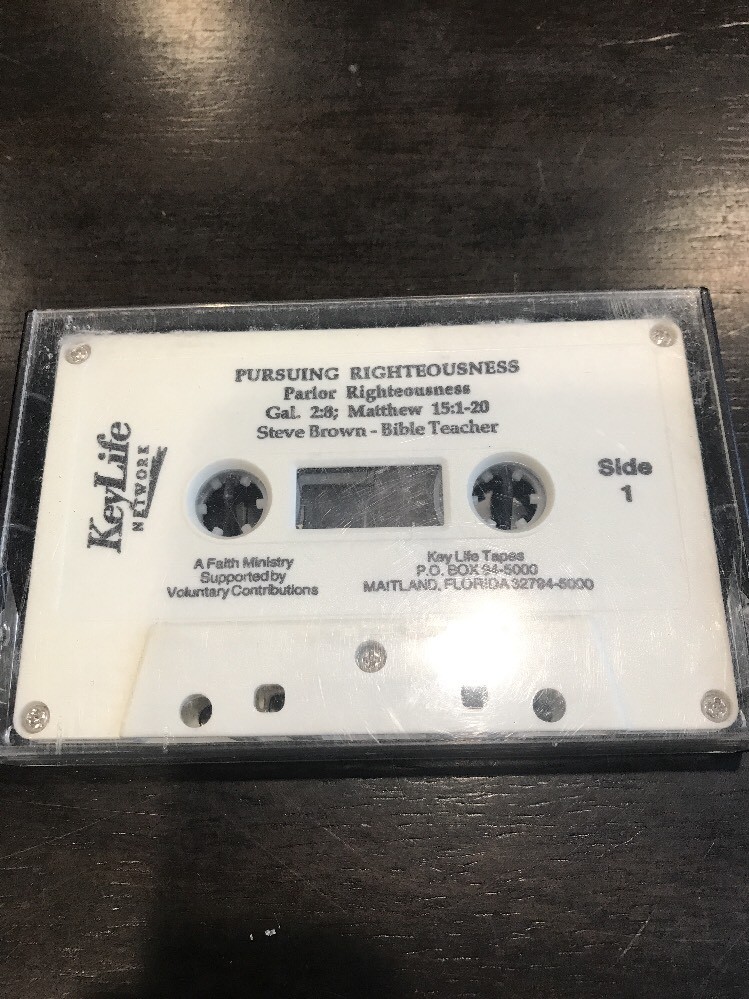 Pursuing Righteousness Cassette