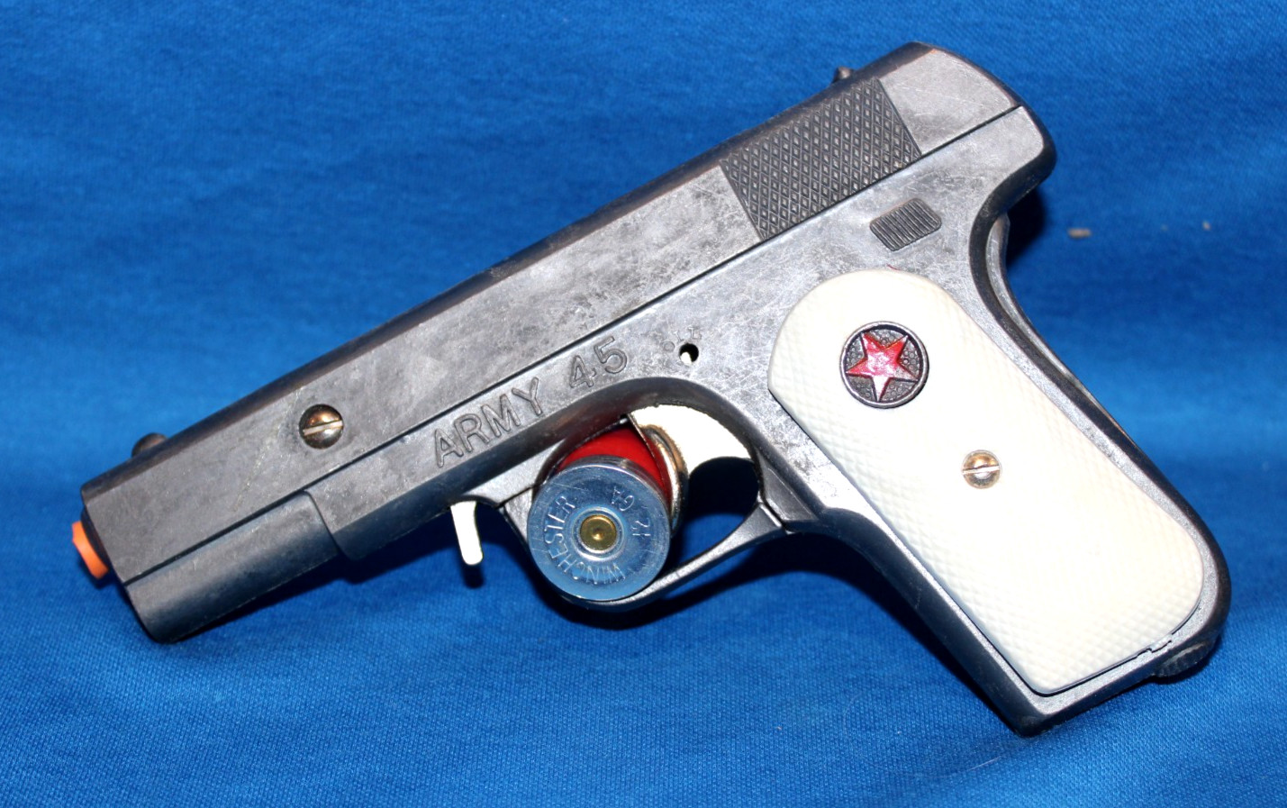 HUBLEY ARMY 45 CAP CUN - CIRCA 1940s - UNFIRED - EXCELLENT CONDITION