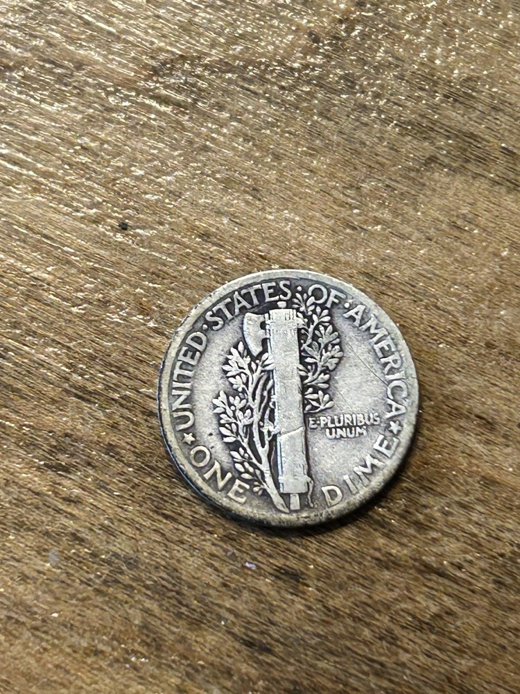1917 Mercury Dime VG