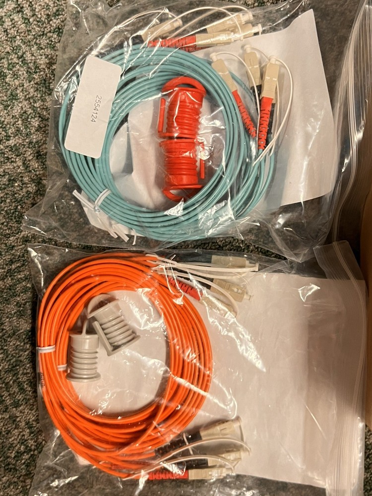Set of 2 Fluke Networks DTX-MFM2 MULTIMODE FIBER MODULE