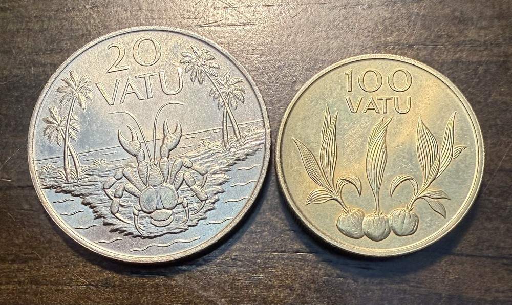 1995 Vanuatu Coins