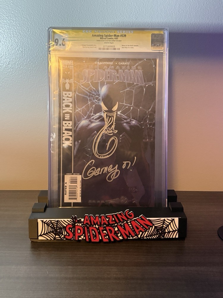 Comic Book Display Stand for Graded CGC, CBCS, and Non-Graded Comics