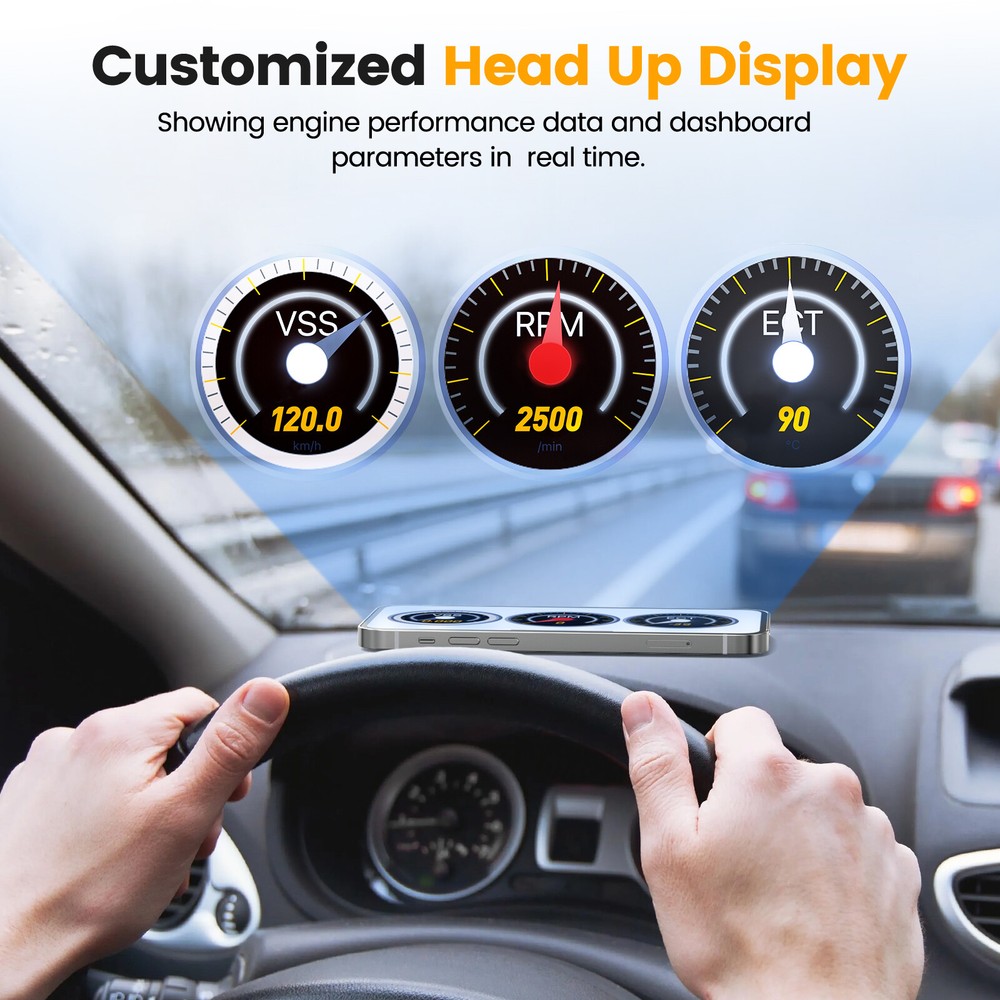 ANCEL AD310 BT OBD2 Diagnostic Scanner Bluetooth Check Engine for iOS Android