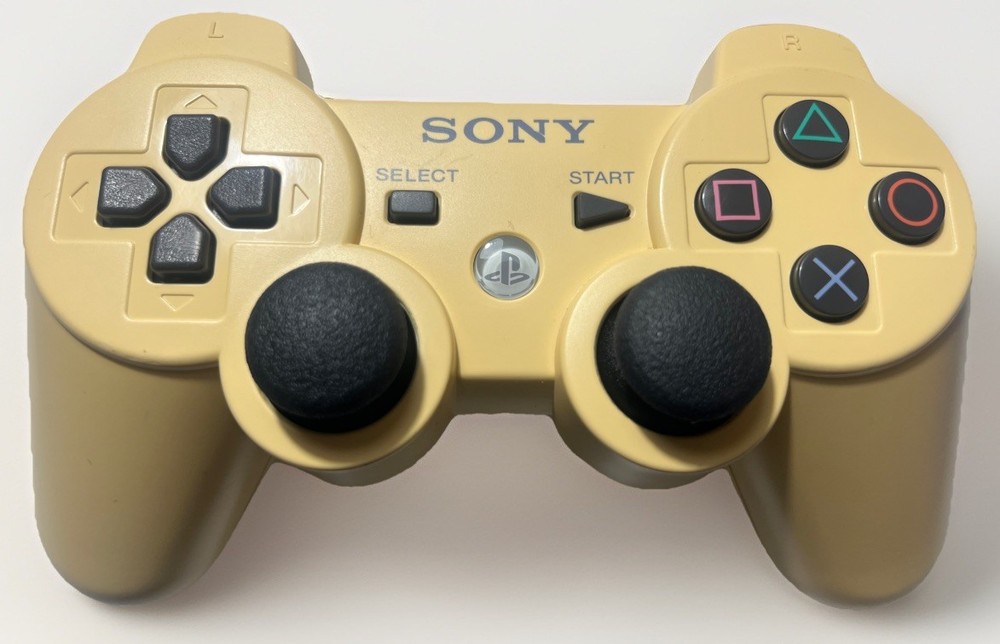 Sony PS3 Sixaxis Wireless Controller white  yellowing  OEM Original Tested Clean