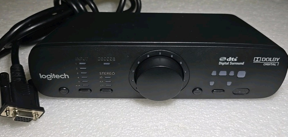 GENUINE Logitech Z906 5.1 Surround Sound Speaker System Controller Unit