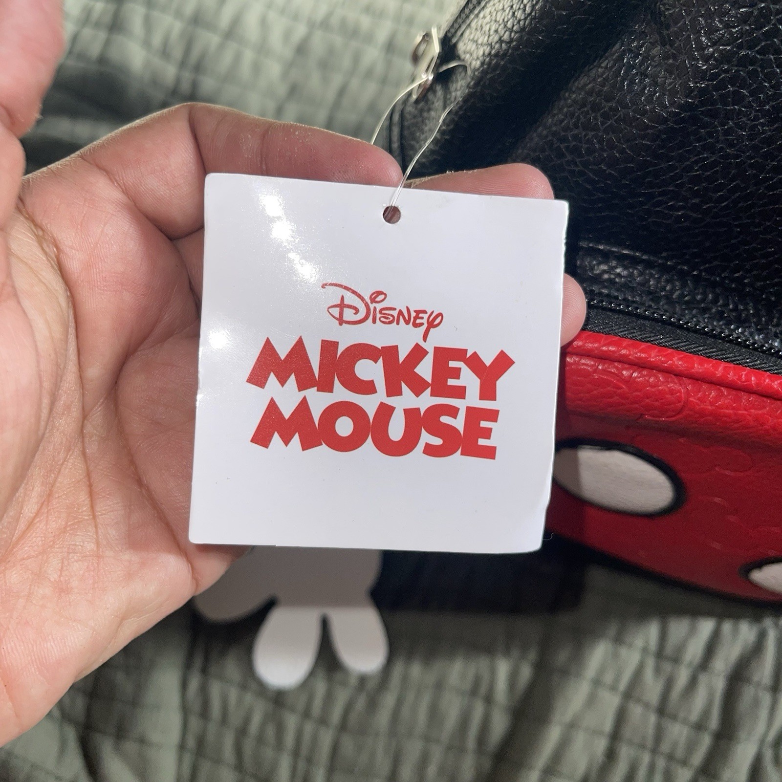 Disney Mickey Mouse Mini Backpack With Ears NWT