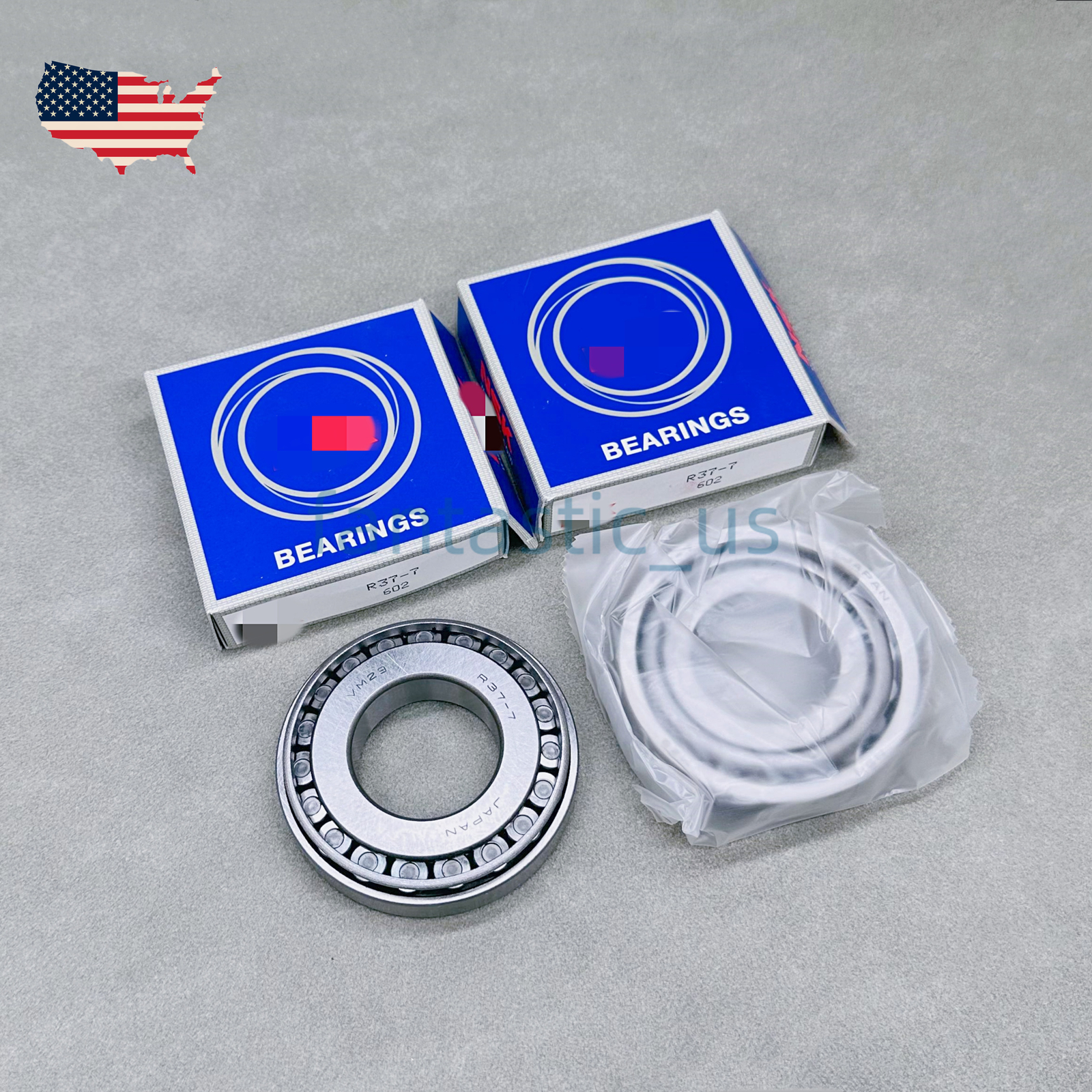 OEM For NSK R37-7 2PCS New Tapered Roller Bearings 37mm x77mm x 12/17mm US