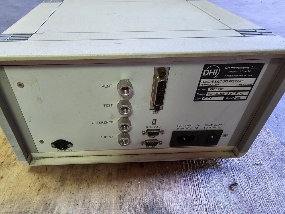 DH INSTRUMENTS PPCI CONTROLLER MODEL PPC1-1000